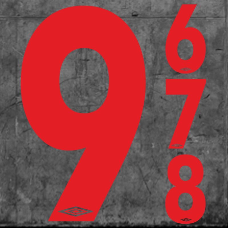 Umbro Numbers Short Red|One Size
