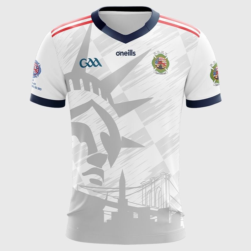 O’Neill’s FDNY GAA Jersey 25 Kid’s (White Navy)