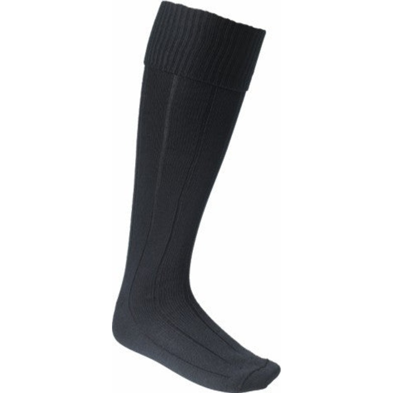 Football Sock Black|UK 12-2|UK 7-11|UK 3-6