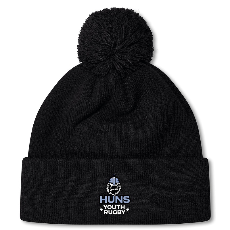 Austin Huns Youth Rugby Pom Pom Beanie by Canterbury