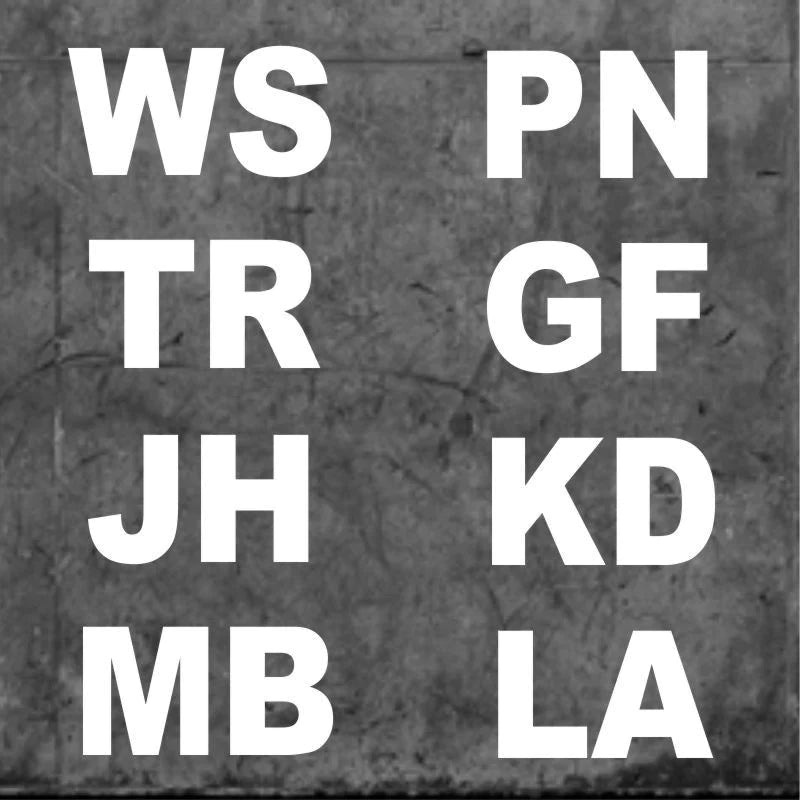Milton FC Printed Initials|One Size