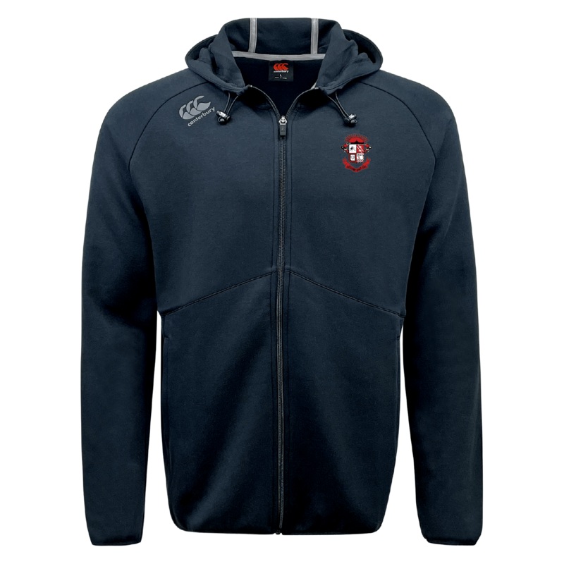 Battleship Rugby Club Tempo Vapodri Full-Zip Hoodie by Canterbury