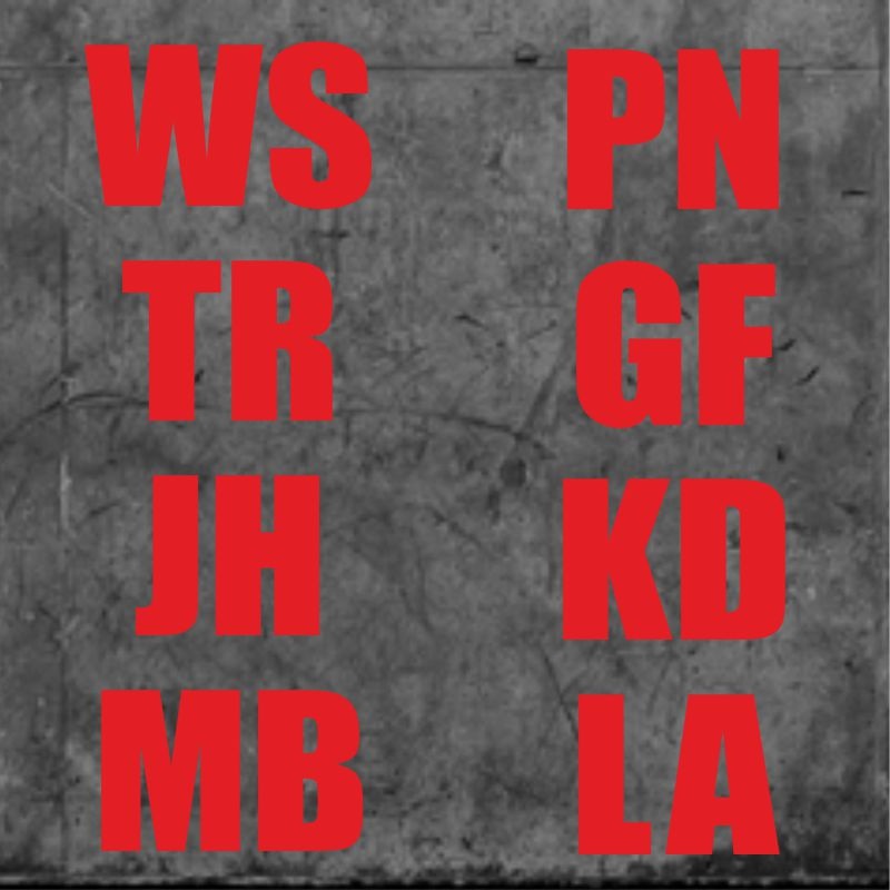 Impact Initials Red|One Size