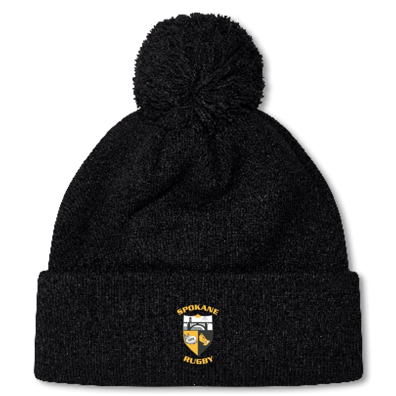 Spokane Rugby Pom Pom Beanie by Canterbury