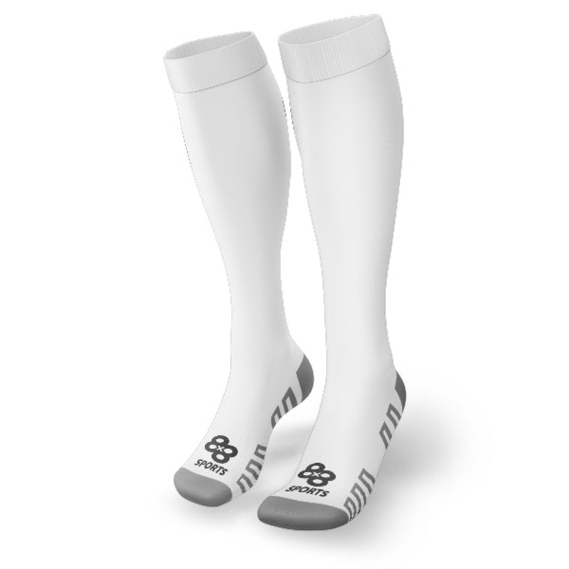 Elite Rugby Socks – White|Medium (6-9)|Large (9-12)