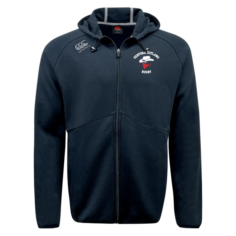 Ventura Outlaws Rugby Tempo Vapodri Full-Zip Hoodie by Canterbury