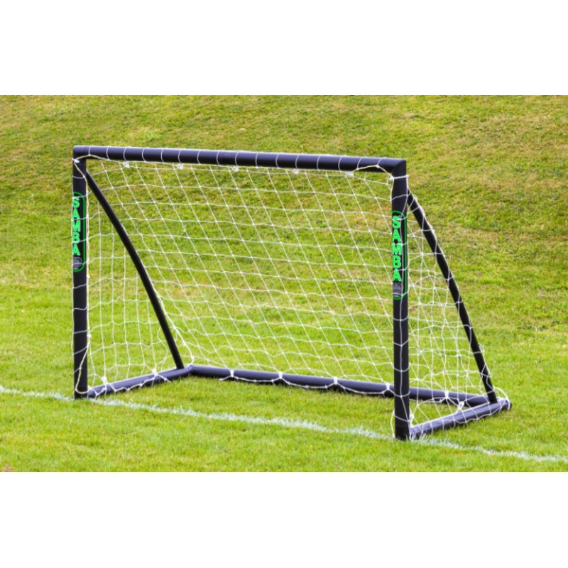 6ft x 4ft Viper BLACK Football Goal