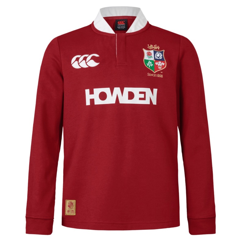 Youth British & Irish Lions 2025 Long Sleeve Classic Jersey by Canterbury